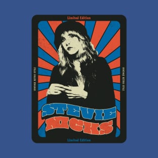 Stevie Nicks QUEEN ROCKS - VINTAGE RETRO STYLE - POPART T-Shirt