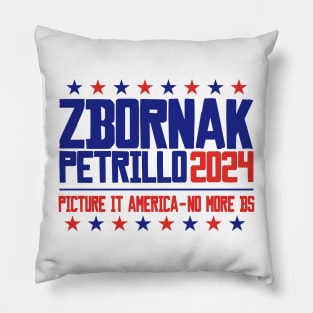 Zbornak & Petrillo President 2024 Pillow