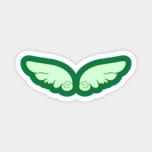 Light Green Wings Magnet