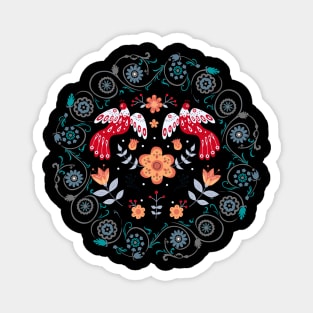 Design Based on Slavic Motifs Magnet