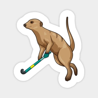 Meerkat Hockey Hockey stick Magnet