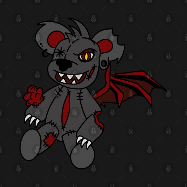 Teddy of Chaos by BecksArtStuff