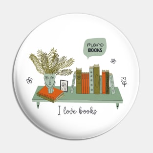 Interior bookshelf Pin