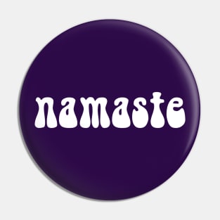 Namaste Hippie Vibes Yoga Teacher Pin