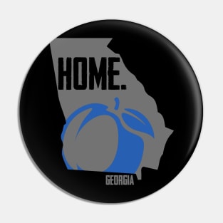 Georgia is My Home Dark Pin