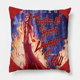 Carrie White Pillow