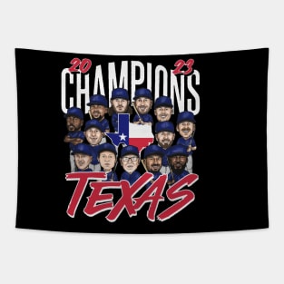 Texas Baseball Champs 2023 Tapestry