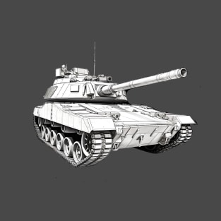 Sketch Armor: Tank Edition T-Shirt