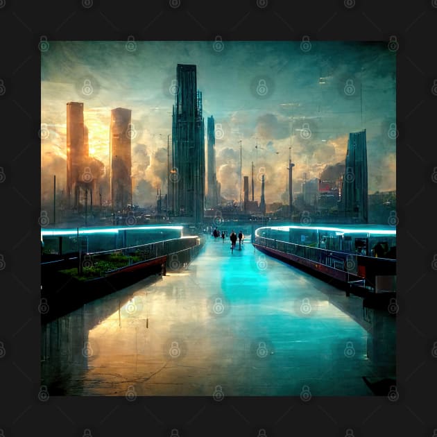 Future Cities Series by VISIONARTIST