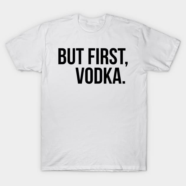 I Love Vodka T-Shirt Design