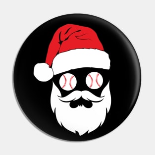 Baseball Christmas Pin
