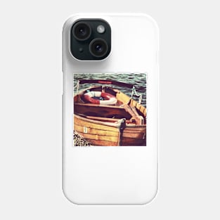 Lake District: rowing boat Phone Case