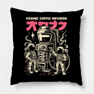 Cosmic Coffee Infusion Pillow