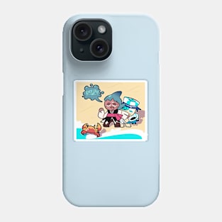 Cookie Run Sorbet Shark Phone Case