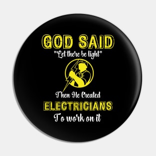 Electrician Pin