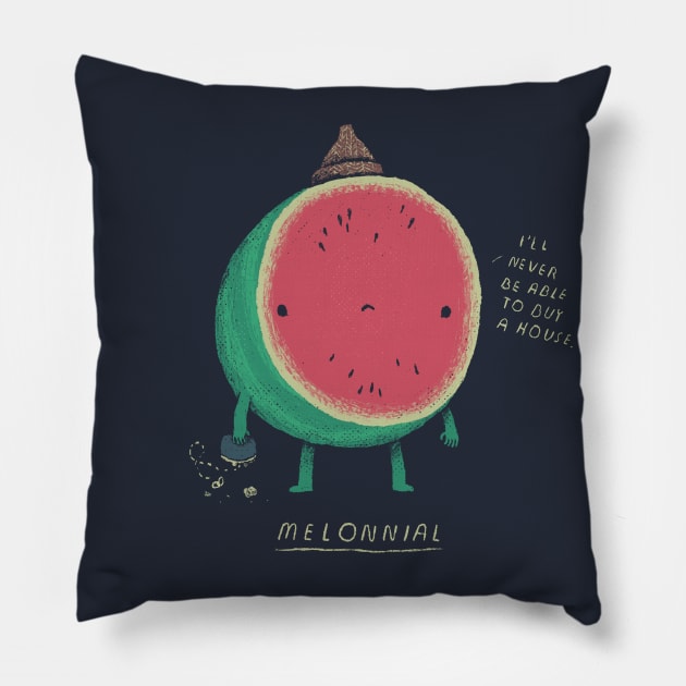 melonnial Pillow by Louisros