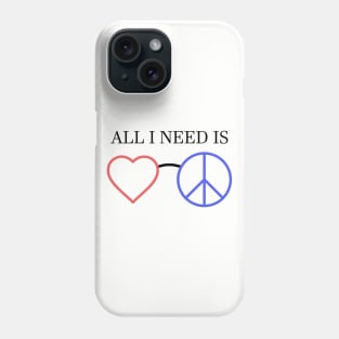 Love and Peace Phone Case