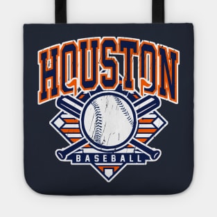 Vintage Houston Baseball Tote