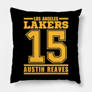 LA Lakers Reaves 15 Basketball Player Pillow