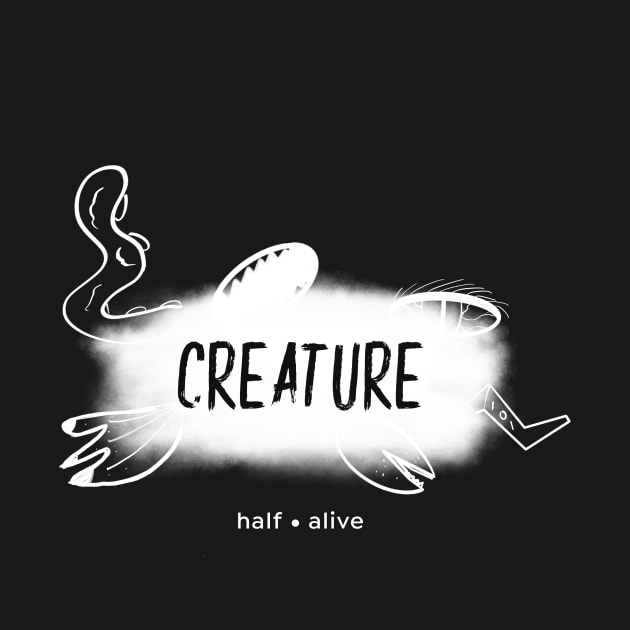 Half Alive Creature (white) by usernate