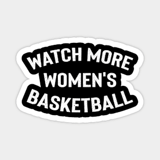 Watch More Wo'S Basketball Magnet