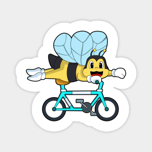 Bee with Bicycle Magnet