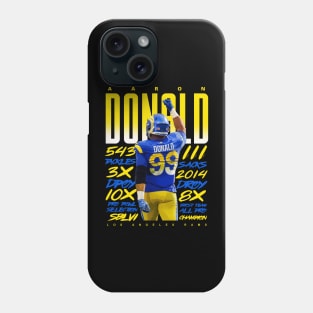 Aaron Donald Retirement Phone Case