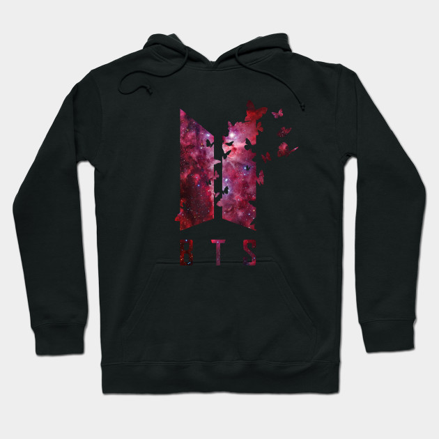 red galaxy sweatshirt