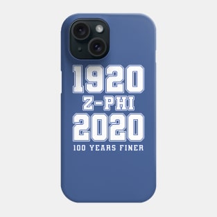 1920 - 2020 100 Years Finer Zeta White Gear Phone Case