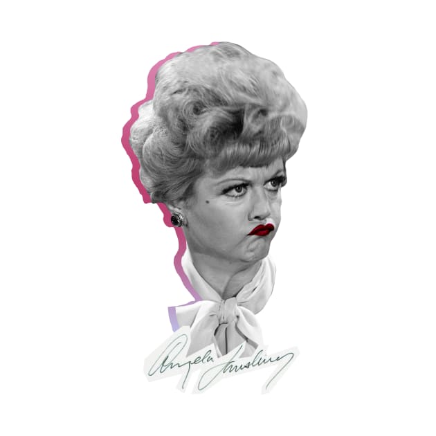 Angela Lansbury Pout by lollypopninja