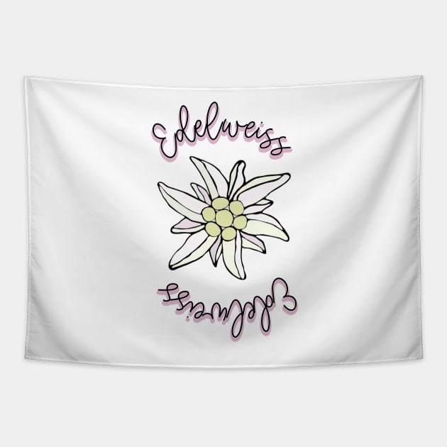 Sound of Music Edelweiss Tapestry by baranskini