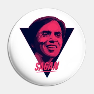 Carl Sagan - 80s Pin