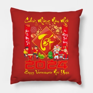 Vietnamese traditional, chuc mung nam moi, Tet Viet Nam Pillow