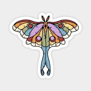 lgbtq moth Magnet