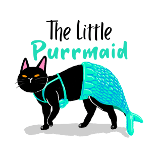 The Little Purmaid design for cat lovers T-Shirt