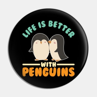 Penguin Animal Zookeeper Pin