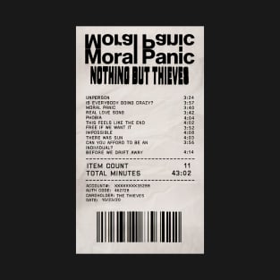Moral Panic Receipt #1 T-Shirt