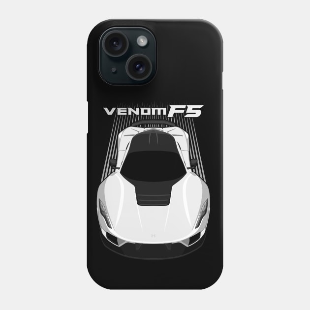 Hennessey Venom F5 - White Phone Case by V8social