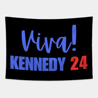 Viva Kennedy 24 For President Tapestry