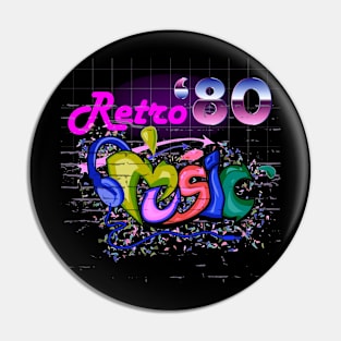 80s Pin