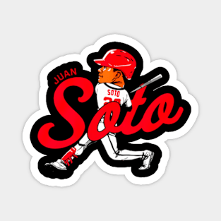 Juan Soto Cartoon Magnet