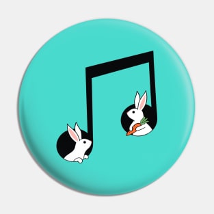 Music note animals Pin