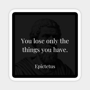 Epictetus's Insight: The Art of Letting Go Magnet