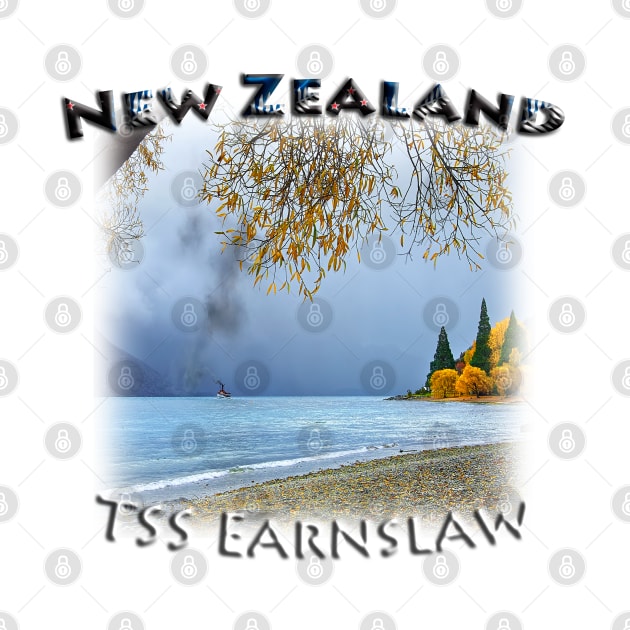 New Zealand - Queenstown, TSS Earnslaw Steamship by TouristMerch