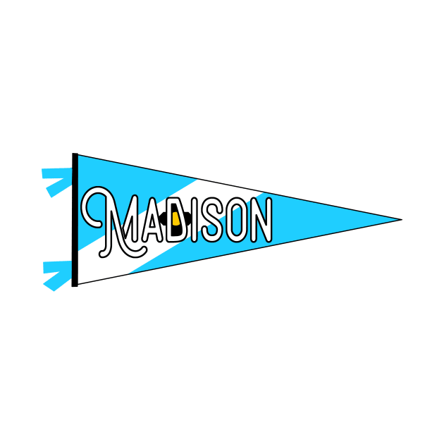 Madison Flag Pennant by zsonn