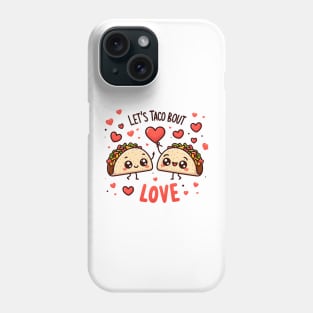 Valentine's Cartoon Delights T-Shirt Phone Case