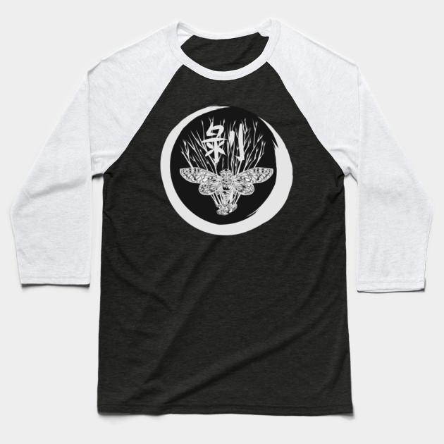 Peeled Cicada Off White Circle Cicada Baseball T Shirt Teepublic
