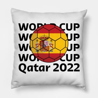 World Cup Qatar 2022  - Team Spain Pillow