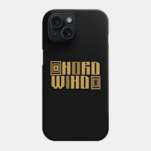 Unique Lettering T-Shirt Design Phone Case