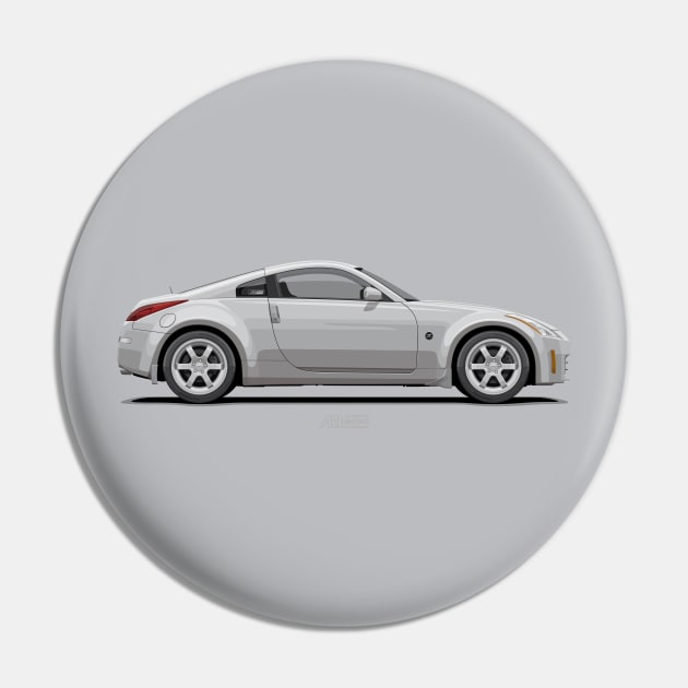 350Z Z33 Silver Pin by ARVwerks